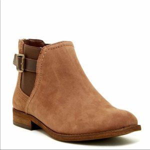 Franco Sarto Ketty Suede Chelsea Bootie